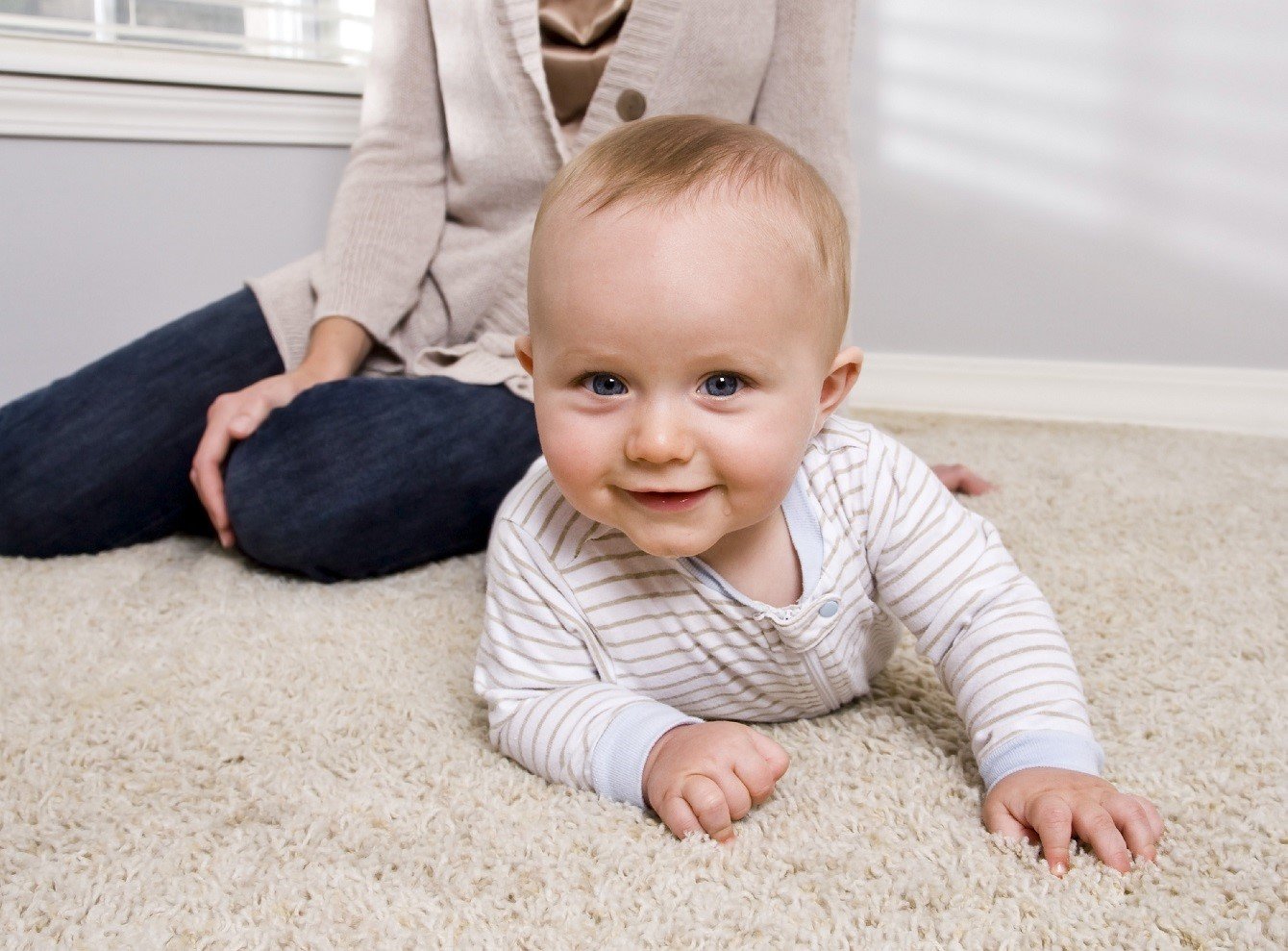 Baby on Carpet