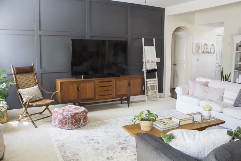 Beautiful carpet in living room